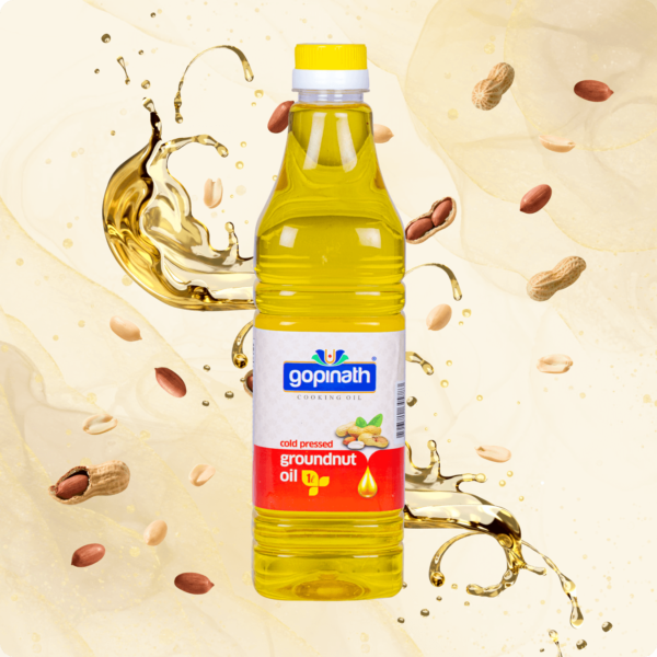 Gopinath Cold Pressed Groundnut Cooking Oil (1ltr)