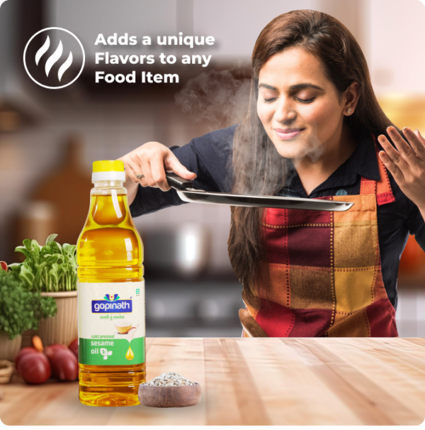 Sesame Cooking Oil | Ltr Pack | 100% Pure & Natural
