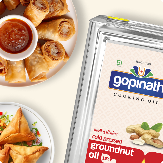 100% Pure Cold Pressed Groundnut cooking oil – 15 LTR (Tin)