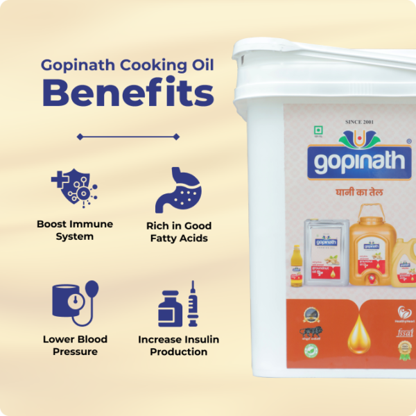 100% Pure Cold Pressed Groundnut cooking oil – 15 KG (16.48 LTR) (Bucket)