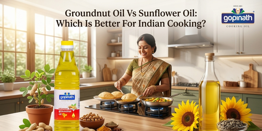 Groundnut Oil Vs Sunflower Oil: Which Is Better For Indian Cooking?