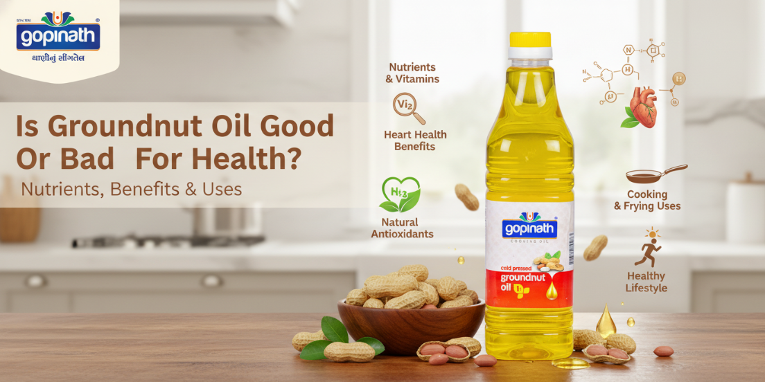 Is Groundnut Oil Good Or Bad For Health? Nutrients, Benefits, & Uses