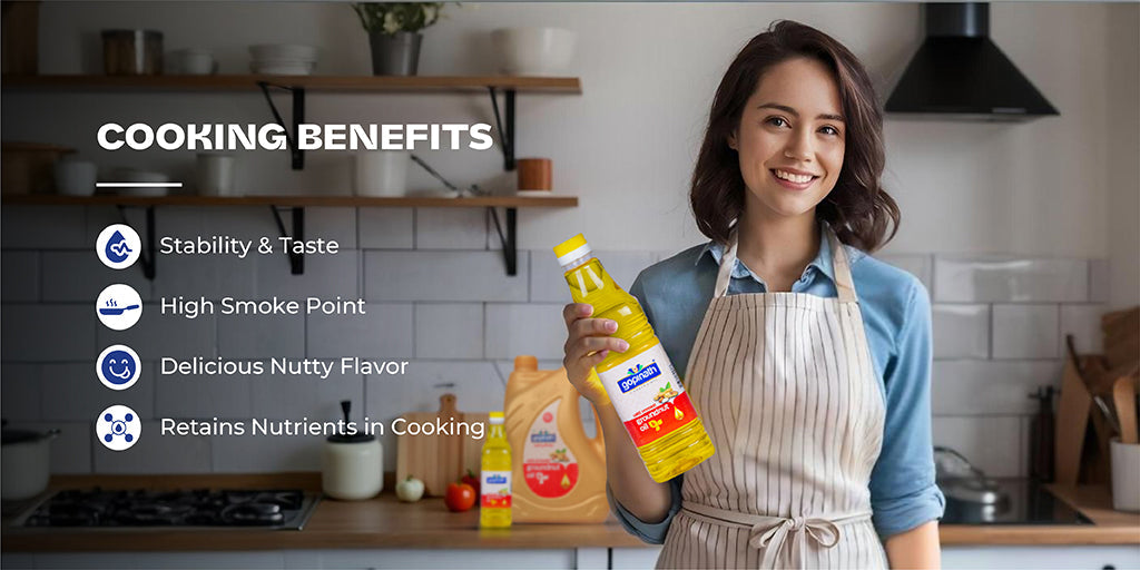 Top Benefits of Using 100% Pure Groundnut Oil in Gujarat