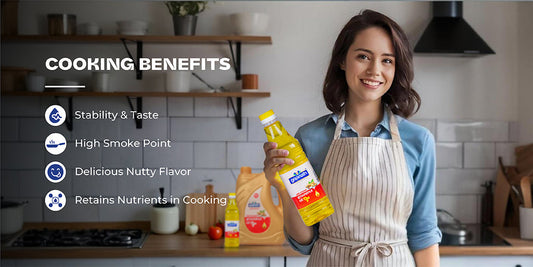 Top Benefits of Using 100% Pure Groundnut Oil in Gujarat