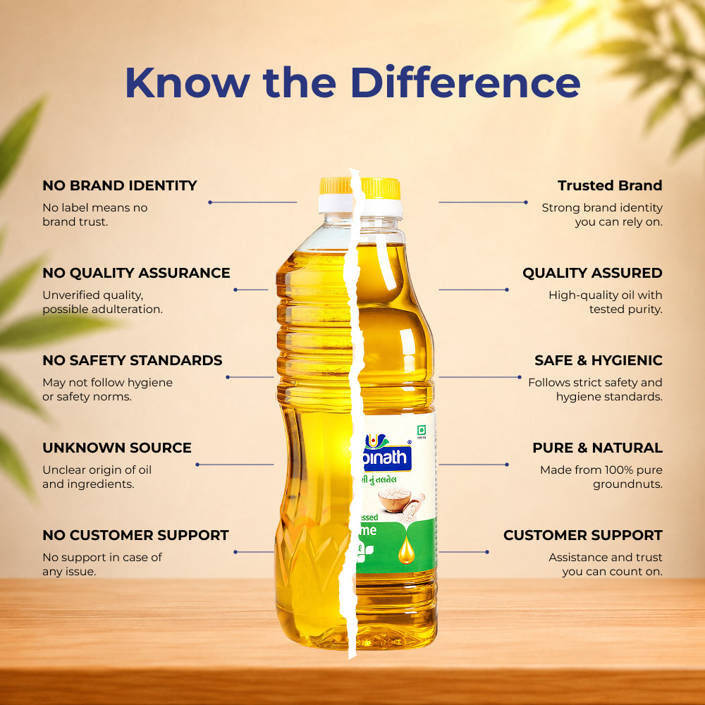 Sesame Cooking Oil | Ltr Pack | 100% Pure & Natural