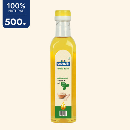 Gopinath Sesame Cooking Oil – 500 ML | Healthy & Versatile
