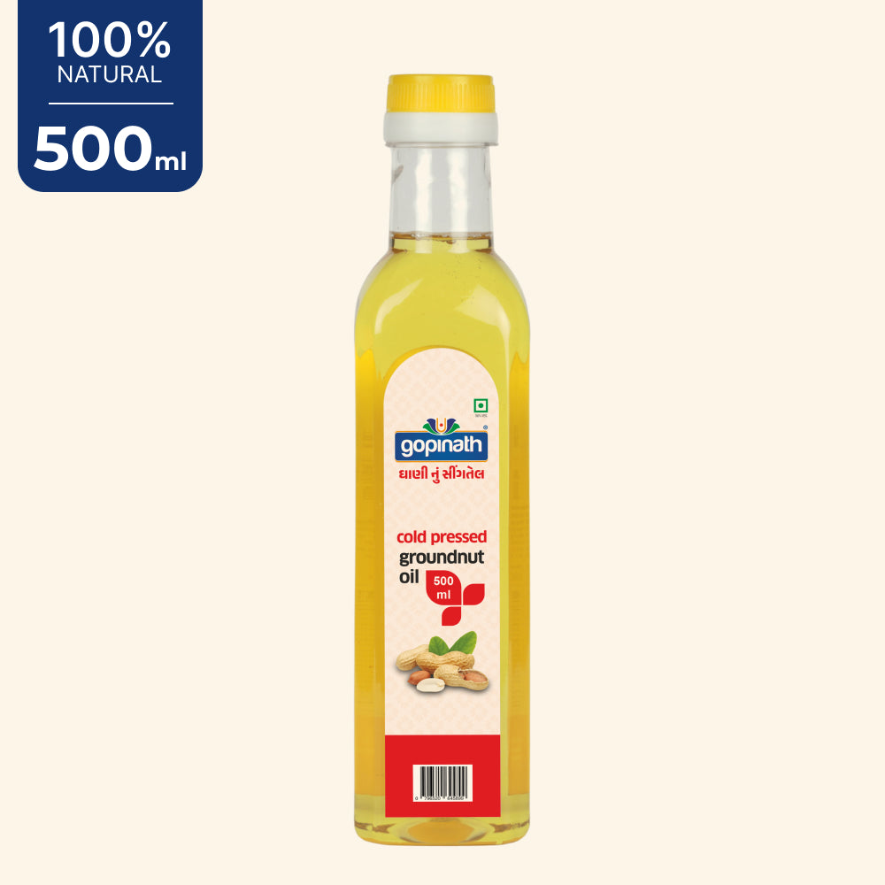 Gopinath Cold Pressed Groundnut Cooking Oil – 500 ML