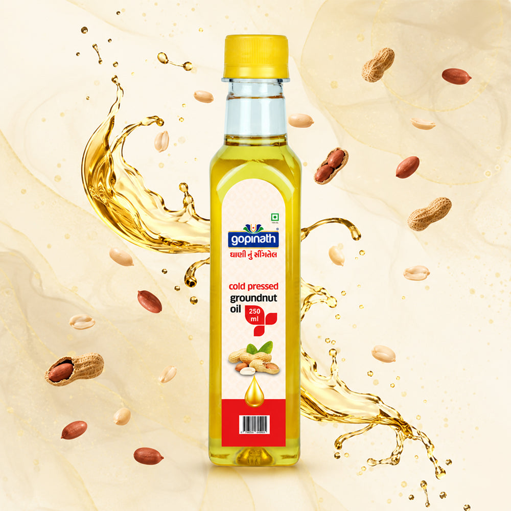 Gopinath Cold Pressed Groundnut Cooking Oil – 250 ML