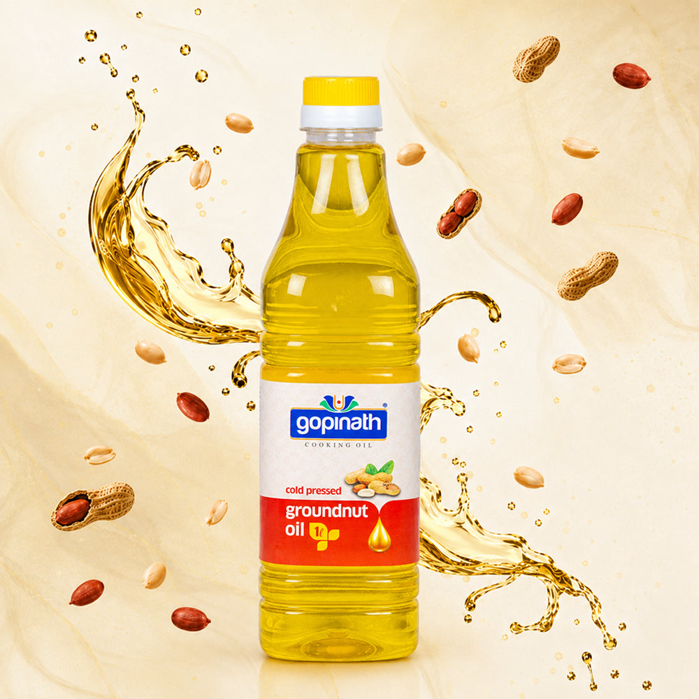 Gopinath Cold Pressed Groundnut Cooking Oil (1ltr)