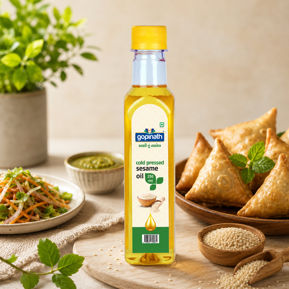 Gopinath Sesame Cooking Oil – 250 ML | Healthy & Versatile