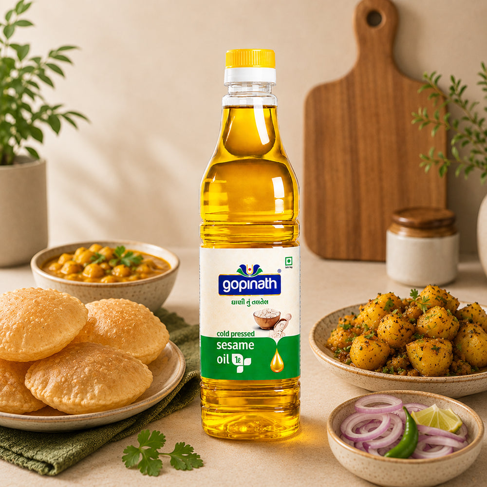 Sesame Cooking Oil | Ltr Pack | 100% Pure & Natural