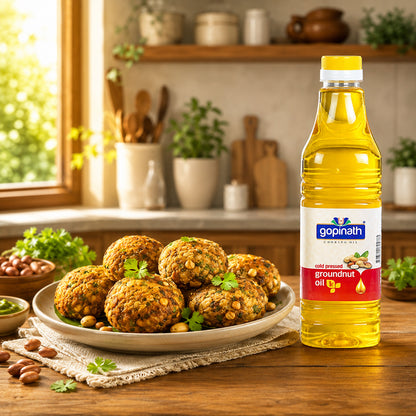Gopinath Cold Pressed Groundnut Cooking Oil (1ltr)