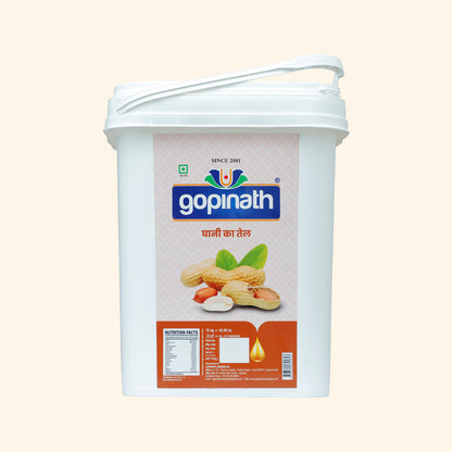 100% Pure Cold Pressed Groundnut cooking oil – 15 KG (16.48 LTR) (Bucket)