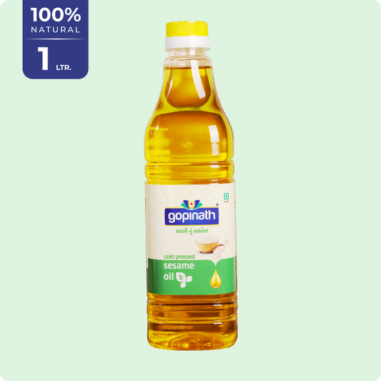 Sesame Cooking Oil | Ltr Pack | 100% Pure & Natural