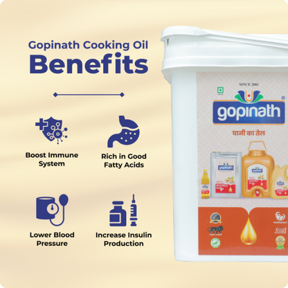 100% Pure Cold Pressed Groundnut cooking oil – 15 KG (16.48 LTR) (Bucket)
